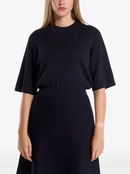 Scurt rochie mini Samsøe Samsøe tricotate albastru