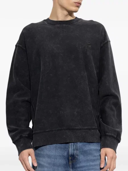 Hanorac Carhartt Wip cu autograf negru