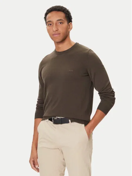 BOSS Pulover Botto-L verde