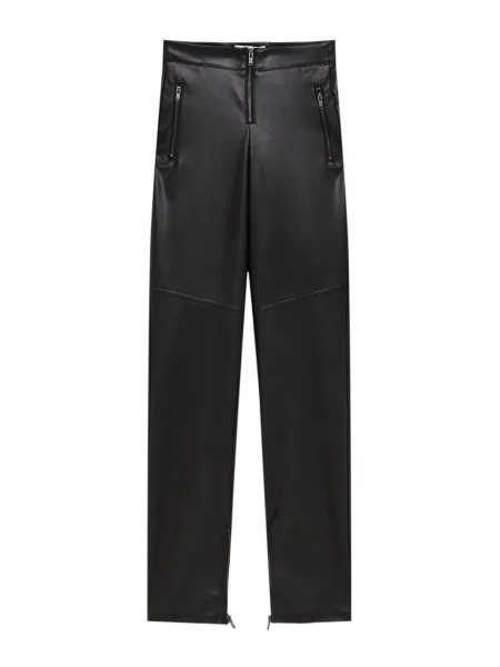 Pull&Bear Kalhoty černá