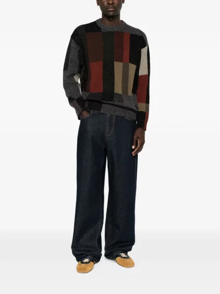 Pulover Ps Paul Smith cu decolteu rotund gri
