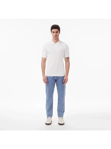 Lacoste Sweter biały