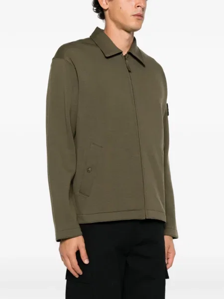 Pulover Stone Island cu strasuri verde