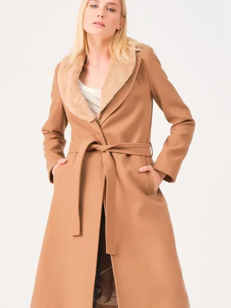 Palton Dewberry portocaliu