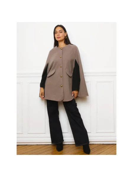 Palton La Modeuse bej