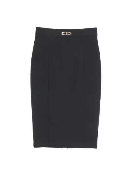 Spódnica ołówkowa Elisabetta Franchi czarna