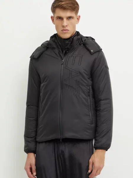 Emporio Armani Geacă de iarnă PNGAZ negru