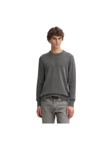 Marc O'Polo sweter z domieszką wełny szary