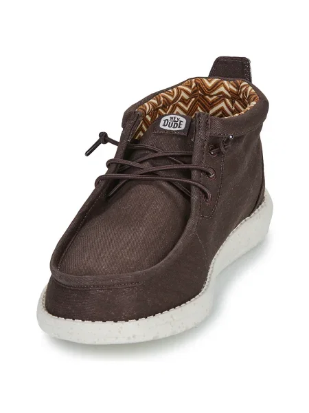 Pantofi Heydude din canvas maro