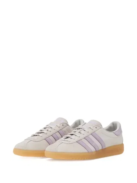 Tricou Adidas cu dungi cu imagine alb