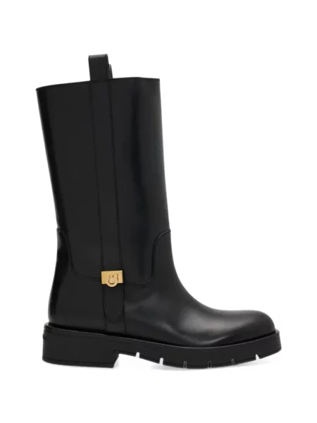 Botine Ferragamo din piele negru