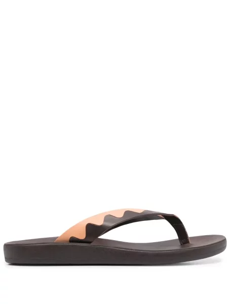 Șlapi Ancient Greek Sandals din piele maro