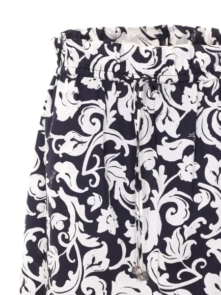 Fustă midi Liu Jo până la genunchi negru