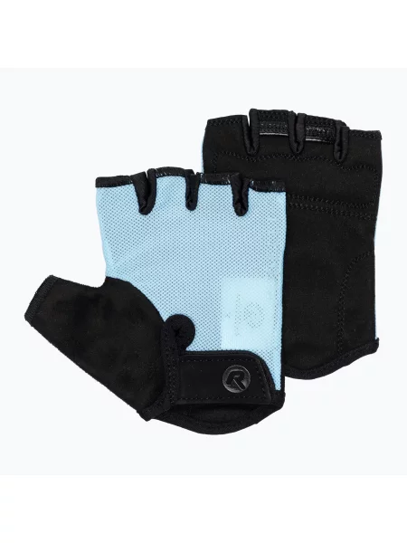 Дамски ръкавици за колоездене Rogelli Core light blue синьо
