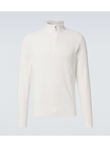 Pulover Bogner din fleece alb