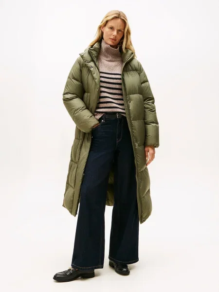 Palton Tommy Hilfiger verde