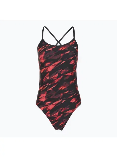 Costum de baie întreg pentru femei TYR Durafast Elite Triadic Trinityfit red roșu