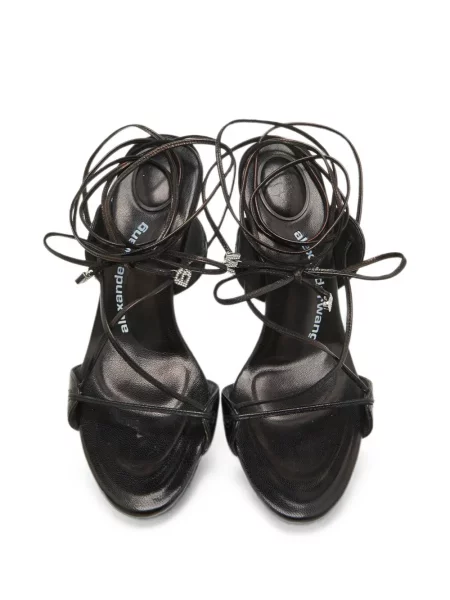 Sandale Alexander Wang cu legături negru