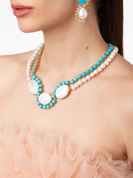 Colier Bounkit Jewelry auriu