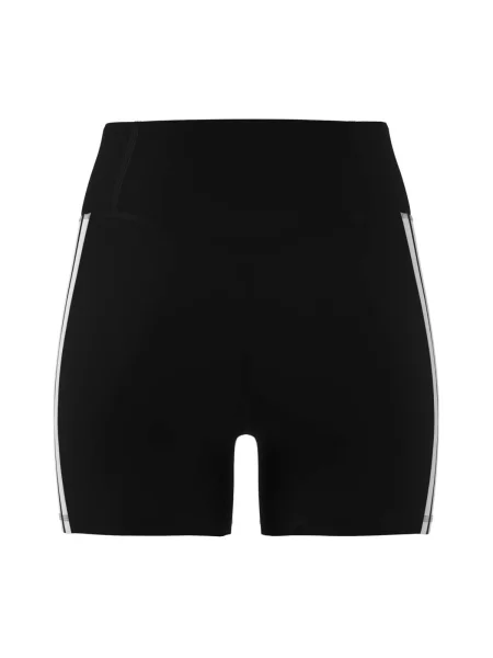 Pruhované legíny Adidas čierna