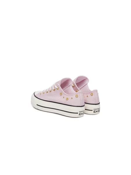 Tenisice Converse Chuck Taylor All Star Lift Platform Heathered Glam​ ružičasta