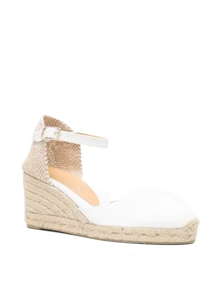Espadrile Castaner alb