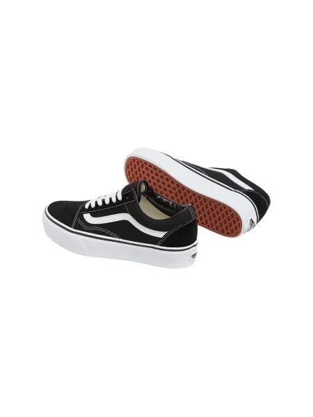 Tenisky Vans Old Skool na platforme čierna