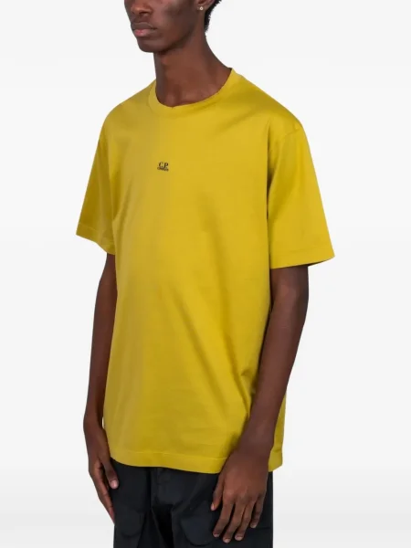 Tricou C.p. Company scurt galben