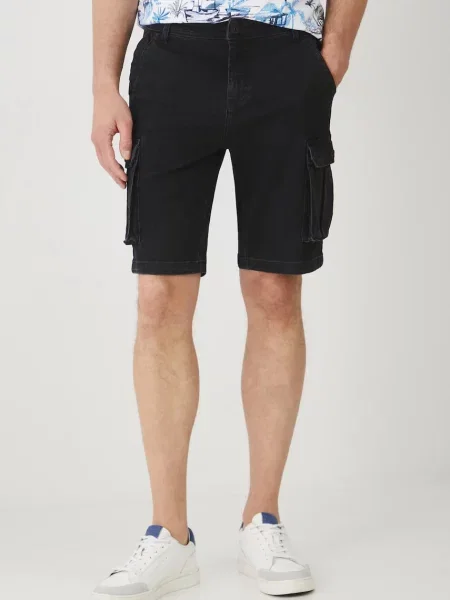 Džínové šortky Medicine černá