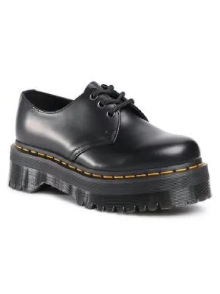 Dr. Martens Polobotky Quad černá