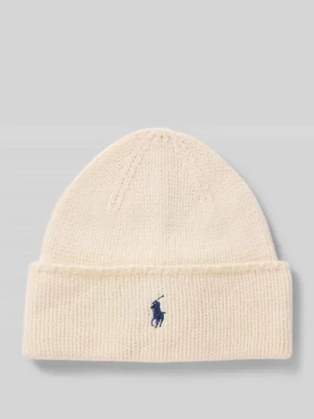 Polo Ralph Lauren czapka wełniana biała