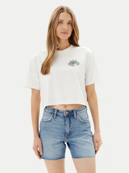 Volcom Póló Alix 1 Boxy Fit fehér