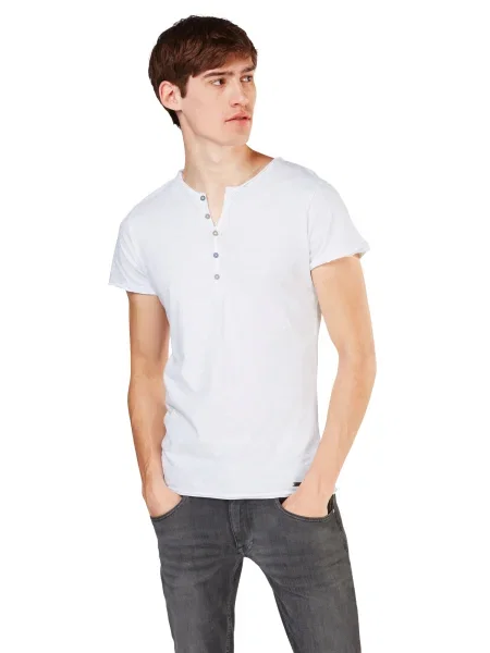 Key Largo Tricou MT LEMONADE' alb