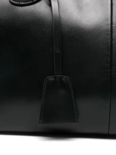 Geanta de piele Low Classic din piele clasică negru