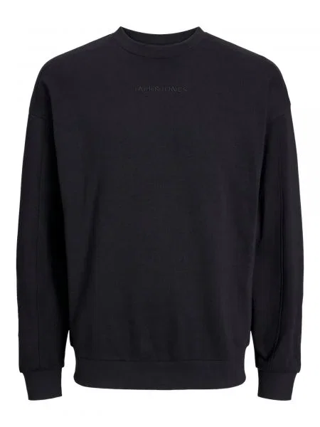 JACK & JONES Mikina JCOStagger pastelově žlutá / černá bílá