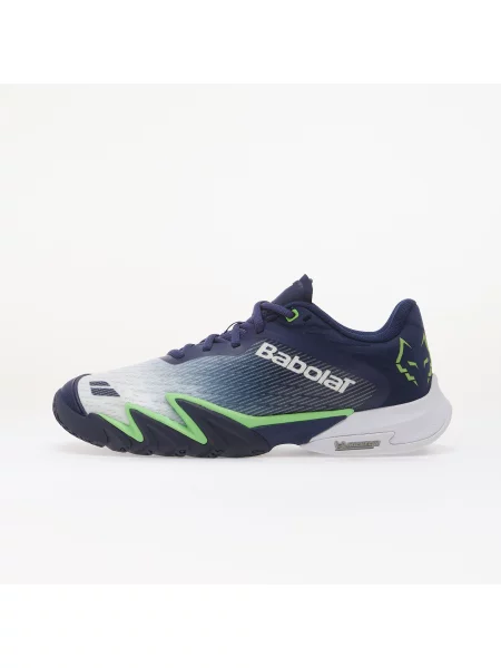 Sneakers Babolat Premura 3 Lebron Blue Depths/ Green Flash EUR 45 albastru