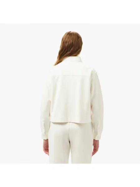 Lacoste Koszula Regular Fit biała