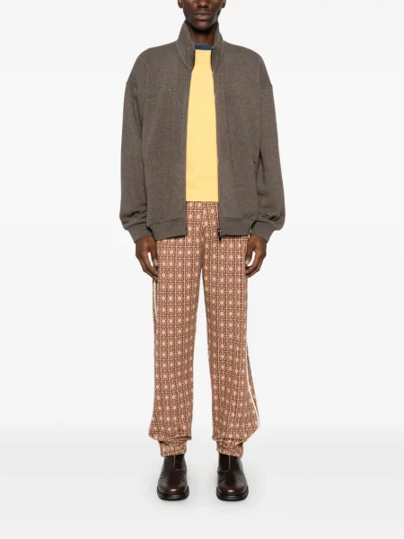 Pantaloni Wales Bonner maro