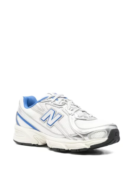 Sneakerși New Balance 530 cu șireturi din dantelă alb