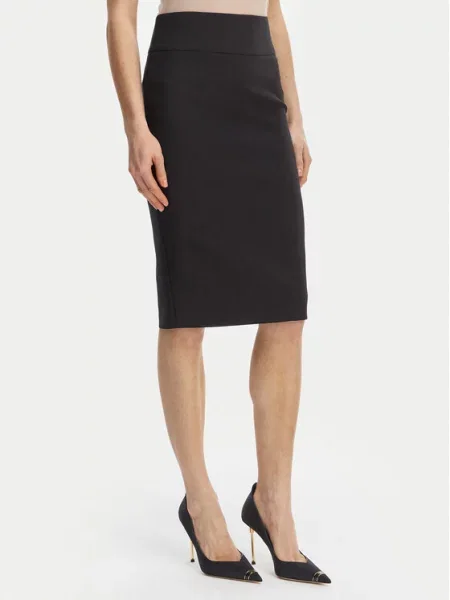 Rinascimento Fustă tip creion Albastru celest negru