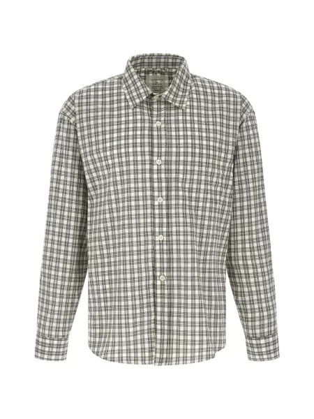 Kostkovaná košile Mfpen s potiskem