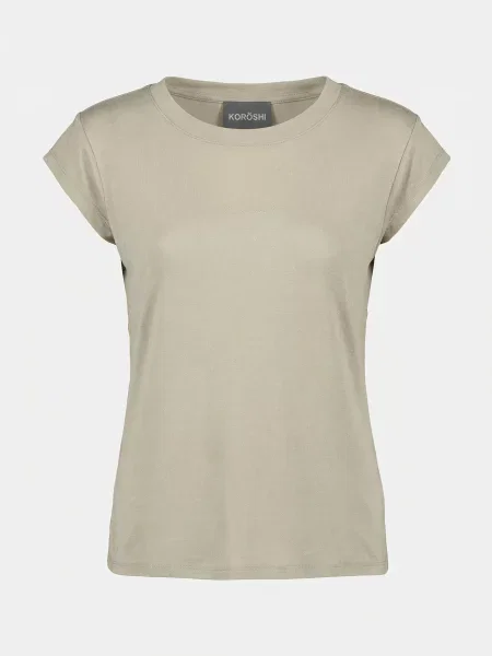 KOROSHI Tricou kaki