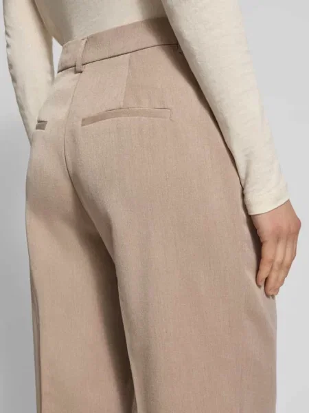 Spodnie o kroju slim fit szerokie z dodatkiem model „HATTIE-LANA” Only