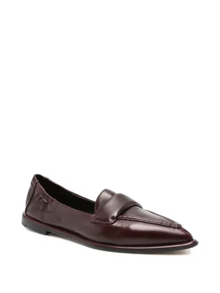 Pantofi loafer Pomme D´or din piele roșu