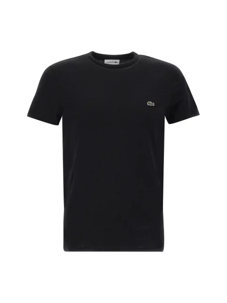 T-shirt LACOSTE Base T-shirt Black M czarna