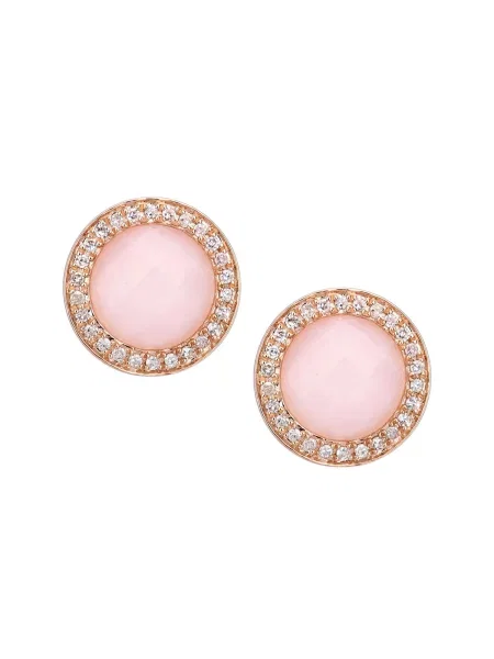 DIAMANT LETERNEL Fülbevalók arany rózsaszín