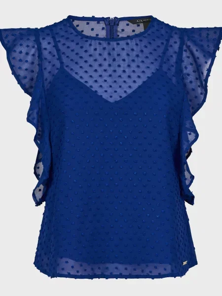 Блуза Armani Exchange синя