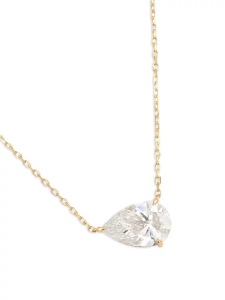 Diamant colier Persée galben