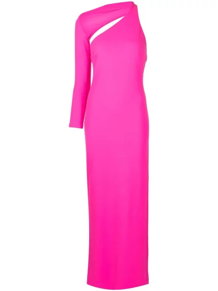 Rochie maxi Solace London de costum roz