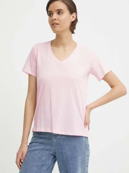 Футболка Pepe Jeans рожевий